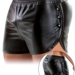 Leather Short - Black