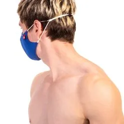 Masque En Tissu Avec Filtre - Bleu -Poppers Soldes Boutique masque en tissu avec filtre bleu 2 1 8676