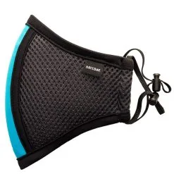 Masque Lavable Avec Filtre - Gris/bleu N?on -Poppers Soldes Boutique masque lavable avec filtre gris bleu non 3 1 8515