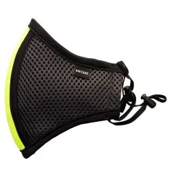 Masque Lavable Avec Filtre - Gris/jaune N?on -Poppers Soldes Boutique masque lavable avec filtre gris jaune non 3 1 8516