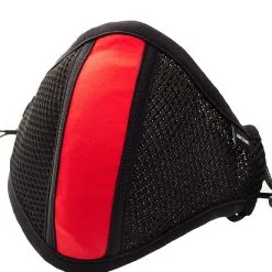 Masque Lavable Avec Filtre - Noir/rouge