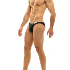 Modus Vivendi - Slip Low Cut Suede - Noir -Poppers Soldes Boutique modus vivendi slip low cut suede noir 2 1 9008