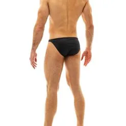 Modus Vivendi - Slip Low Cut Suede - Noir -Poppers Soldes Boutique modus vivendi slip low cut suede noir 3 1 9008