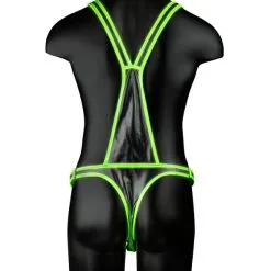 Ouch! Glow In The Dark - Full Body Harness -Poppers Soldes Boutique ouch glow in the dark full body harness 2 1 9526