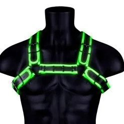 Ouch! Glow In The Dark - Harnais Buckle Bulldog -Poppers Soldes Boutique ouch glow in the dark harnais buckle bulldog 1 1 9516