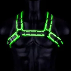 Ouch! Glow In The Dark - Harnais Buckle Bulldog -Poppers Soldes Boutique ouch glow in the dark harnais buckle bulldog 2 1 9516