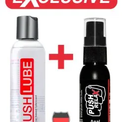 Pack De Rush Lube Silicone Et Push Relax