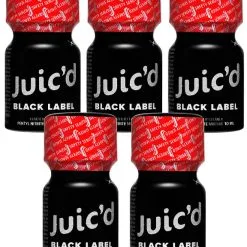 Pack Poppers Juic'd Black Label Small X5