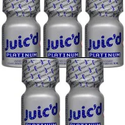 Pack Poppers Juic'd Platinum Small X5