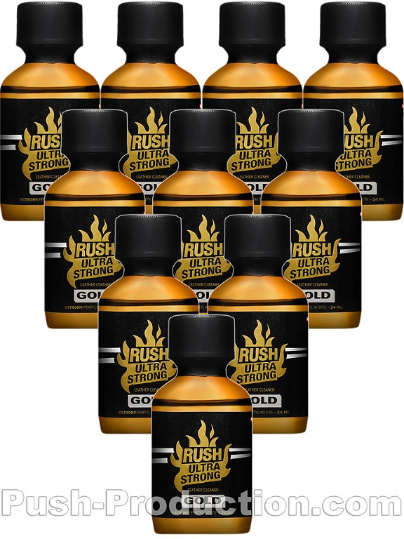 Pack Poppers Rush Ultra Strong Gold Label Big X10 3 Pack Poppers Rush Ultra Strong Gold Label Big X10