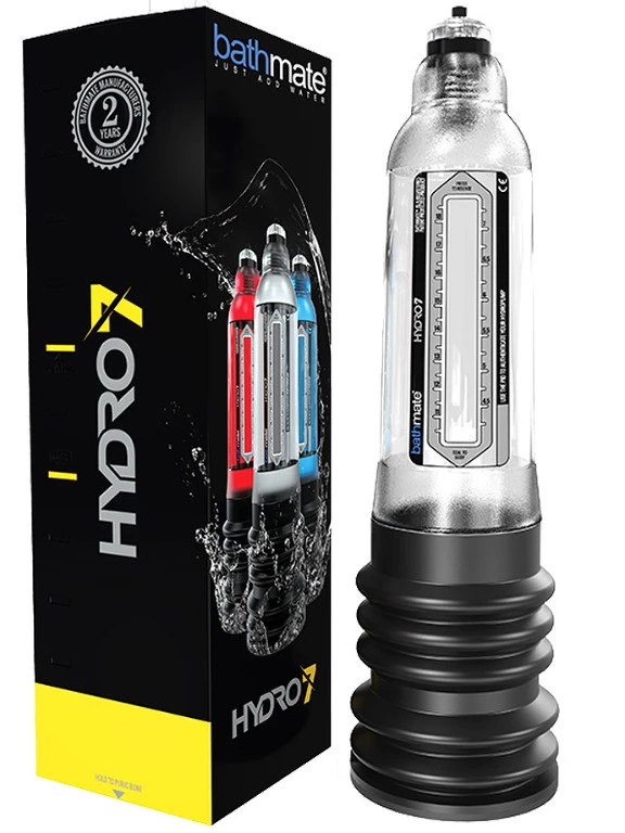 Pompe De Penis Bathmate - Hydro7 Transparente 3 Pompe De Penis Bathmate - Hydro7 Transparente