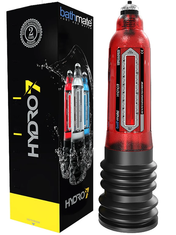 Pompe De P?nis Bathmate - Hydro7 Rouge 3 Pompe De P?nis Bathmate - Hydro7 Rouge