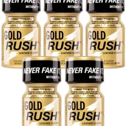 Poppers Gold Rush 10 Ml - Pack De 5