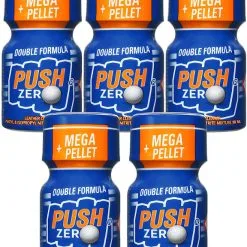 Poppers Push Zero 10 Ml - Pack De 5