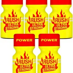 Poppers Rush Ultra Strong 10 Ml - Pack De 5