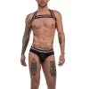 Pride Harness - Black -Poppers Soldes Boutique pride harness black 0 1 8607