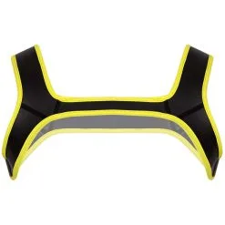Puppy Dog Harnais En Neoprene - Jaune -Poppers Soldes Boutique puppy dog harnais en neoprene jaune 3 1 8382