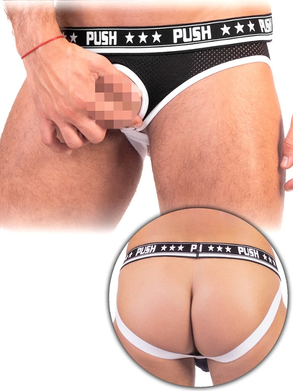 Push - Cockfoster Premium Mesh - Noir/blanc 3 Push - Cockfoster Premium Mesh - Noir/blanc