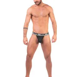 Push - Jockstrap Premium Mesh - Noir/jaune -Poppers Soldes Boutique push jockstrap premium mesh noir jaune 1 1 8978
