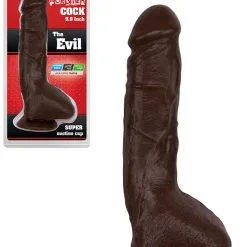 Push Monster - Gode The Evil 25 Cm - Marron