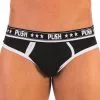 Push - Slip Premium Cotton - Noir/blanc 2 Push - Slip Premium Cotton - Noir/blanc -Poppers Soldes Boutique push slip premium cotton noir blanc 0 1 7830