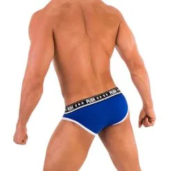 Push - Slip Premium Cotton - Royal/blanc 7 Push - Slip Premium Cotton - Royal/blanc -Poppers Soldes Boutique push slip premium cotton royal blanc 2 1 7826