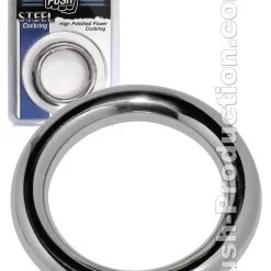 Push Steel - High Polished Power Cockring - 10mm