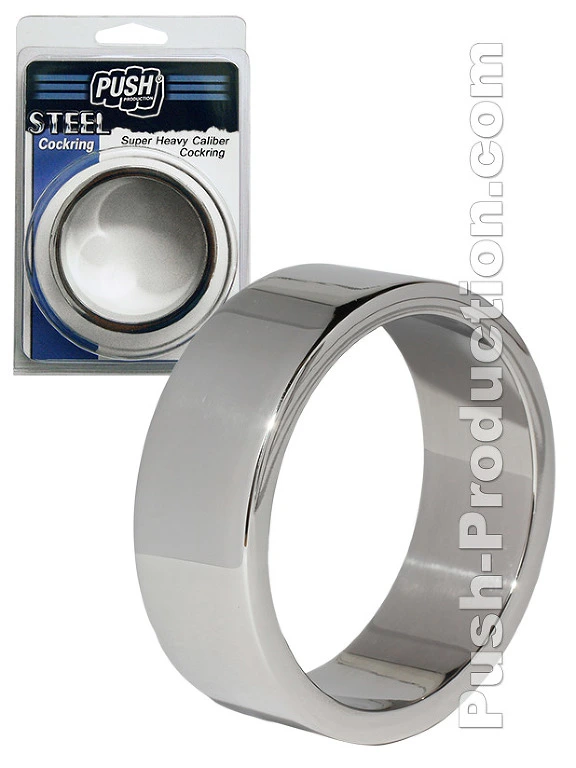 Push Steel - Super Heavy Caliber Cockring 3 Push Steel - Super Heavy Caliber Cockring