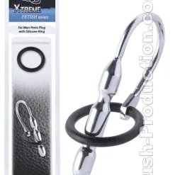 Push Xtreme Fetish - Fat Man Penis Plug Avec Anneaux Silicone