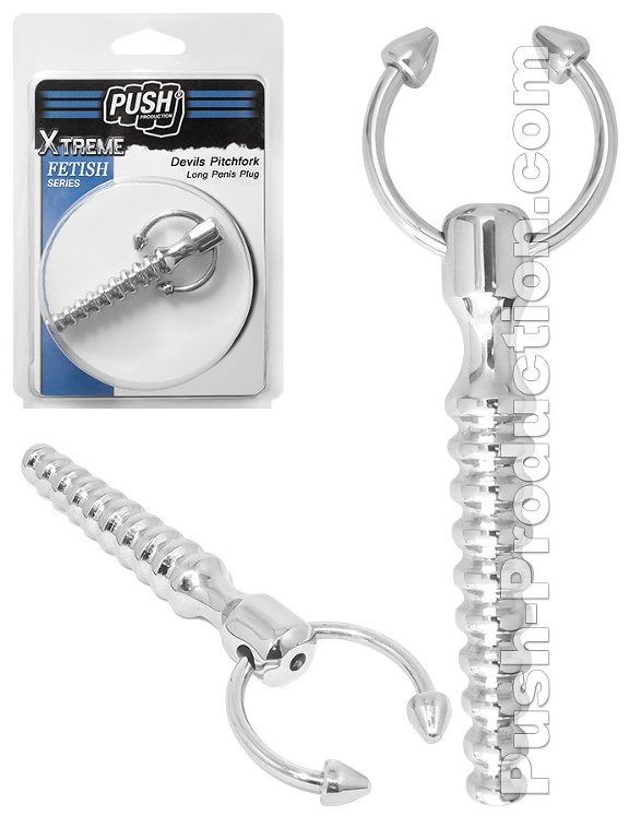 Push Xtreme Fetish - Plug D'ur?tre Devils Pitchfork 3 Push Xtreme Fetish - Plug D'ur?tre Devils Pitchfork