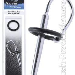 Push Xtreme Fetish - Smooth Penis Plug Avec Anneaux Silicone