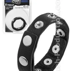 Push Xtreme Leather - Cock & Ball Strap New York