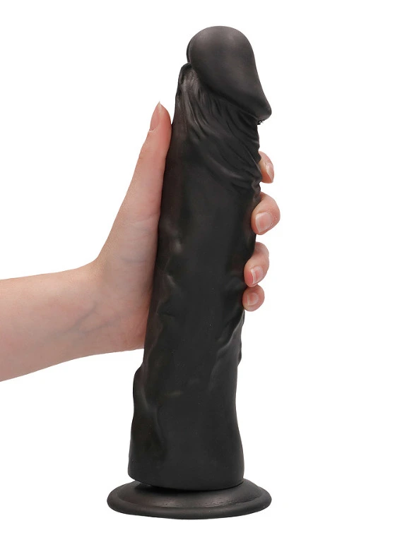 RealRock - Dildo 10 Inch Sans Testicules - Noir 8 RealRock - Dildo 10 Inch Sans Testicules - Noir – Image 6