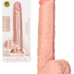 RealRock - Dildo 11 Inch - Straight Ultra Skin