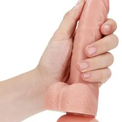 RealRock - Dildo 7 Inch - Curved Ultra Skin -Poppers Soldes Boutique realrock dildo 7 inch curved ultra skin 5 1 9498