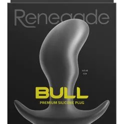Renegade Bull - Premium Silicone Anal Plug Large -Poppers Soldes Boutique renegade bull premium silicone anal plug large 3 1 9688