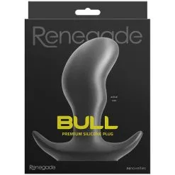 Renegade Bull - Premium Silicone Anal Plug Medium -Poppers Soldes Boutique renegade bull premium silicone anal plug medium 3 1 9686