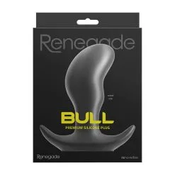 Renegade Bull - Premium Silicone Anal Plug Small -Poppers Soldes Boutique renegade bull premium silicone anal plug small 3 1 9687