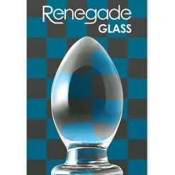Renegade Glass - Bishop Butt Plug -Poppers Soldes Boutique renegade glass bishop butt plug 2 1 9685