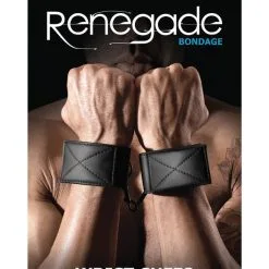 Renegade - Menottes Poignets Wrist Cuffs -Poppers Soldes Boutique renegade menottes poignets wrist cuffs 2 1 8285