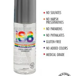 S8 Pride Glide Waterbased Lube 125ml -Poppers Soldes Boutique s8 pride glide waterbased lube 125ml 1 2 9272