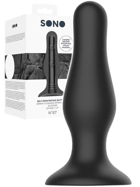 Self Penetrating Butt Plug - SONO No.67 3 Self Penetrating Butt Plug - SONO No.67