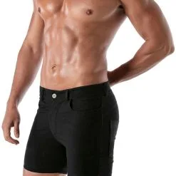 Short Patriot Chino - Noir 10 Short Patriot Chino - Noir -Poppers Soldes Boutique short patriot chino noir 2 1 9486