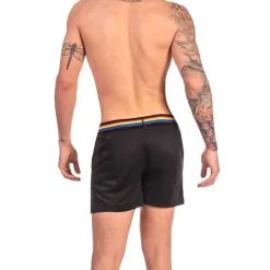 Short Pride - Noir 8 Short Pride - Noir -Poppers Soldes Boutique short pride noir 3 1 9276