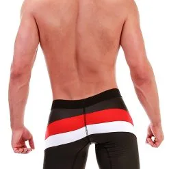 Short Semyon - Noir/Rouge/Blanc -Poppers Soldes Boutique short semyon noir rouge blanc 2 1 8744