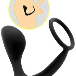 Silicone Prostata Stimulator Avec Cockring -Poppers Soldes Boutique silicone prostata stimulator avec cockring 1 1 8700