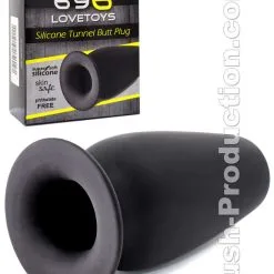 Silicone Tunnel Butt Plug