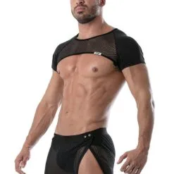 Skirt Circuit Mesh - Noir -Poppers Soldes Boutique skirt circuit mesh noir 2 1 9483