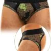 Slip Bottomless Trapped Camo - Kaki -Poppers Soldes Boutique slip bottomless trapped camo kaki 0 1 8756