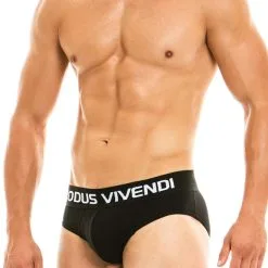 Slip Classic - Noir -Poppers Soldes Boutique slip classic noir 2 1 9199